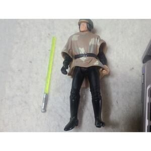 Star wars Luke skywalker Endor Camo varlant 1998 power of the force potf